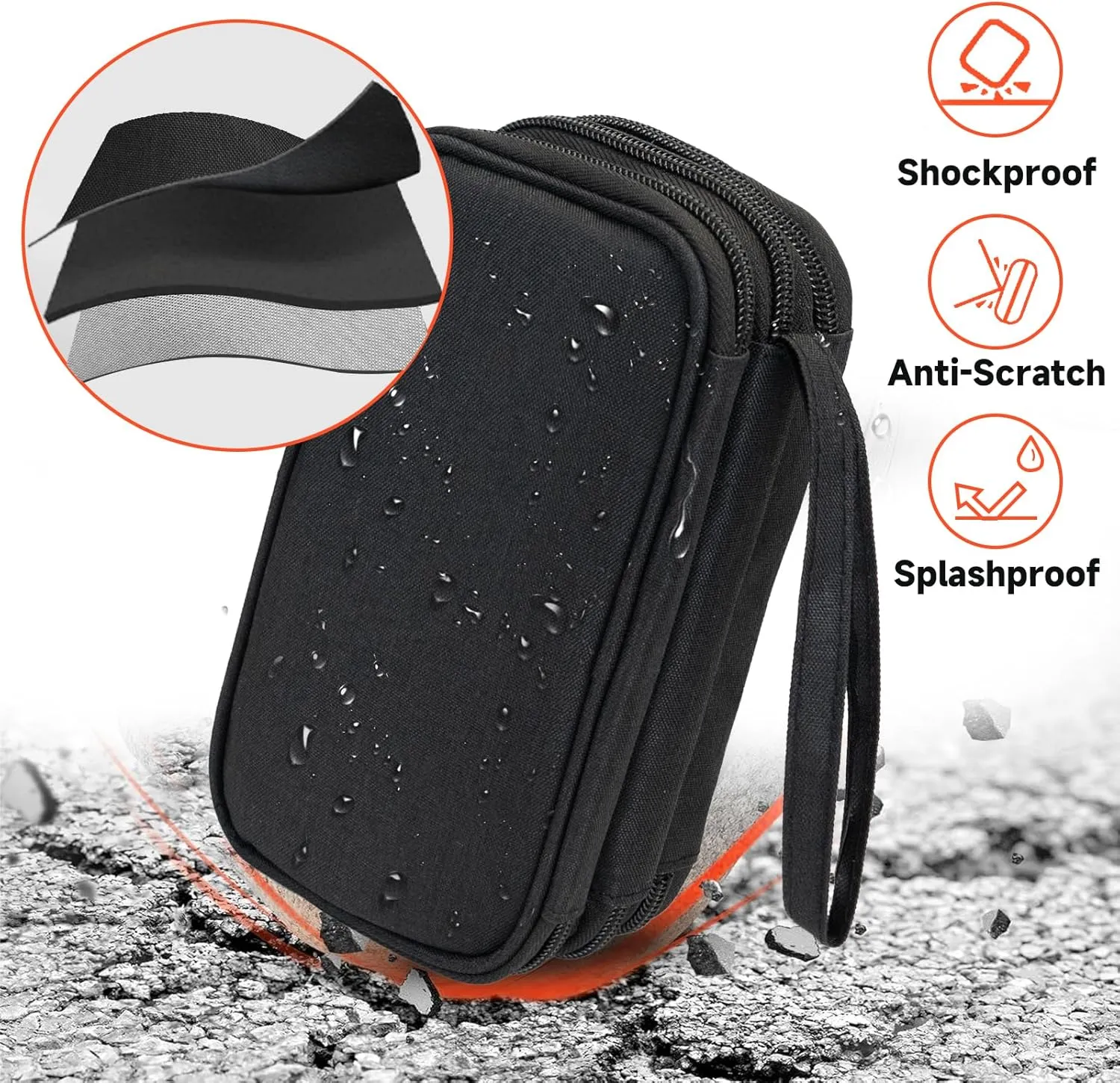USB FLash Drive Case with Labels, Gifts for Men, USBs Case Organizer Holds 30 Pcs, USBs Storage Cases, USB Sticks Holder, Thumb Drive Cases, Fits for Samsung/Sandisk/Jump Drive, etc, Gray