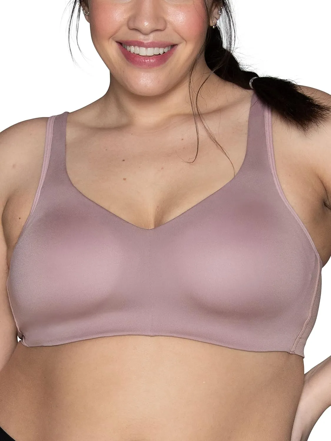 Vanity Fair Women's Beyond Comfort Wireless Bra, Convertible Straps & Flexible Fit, Simple Sizing Available S-3XL
