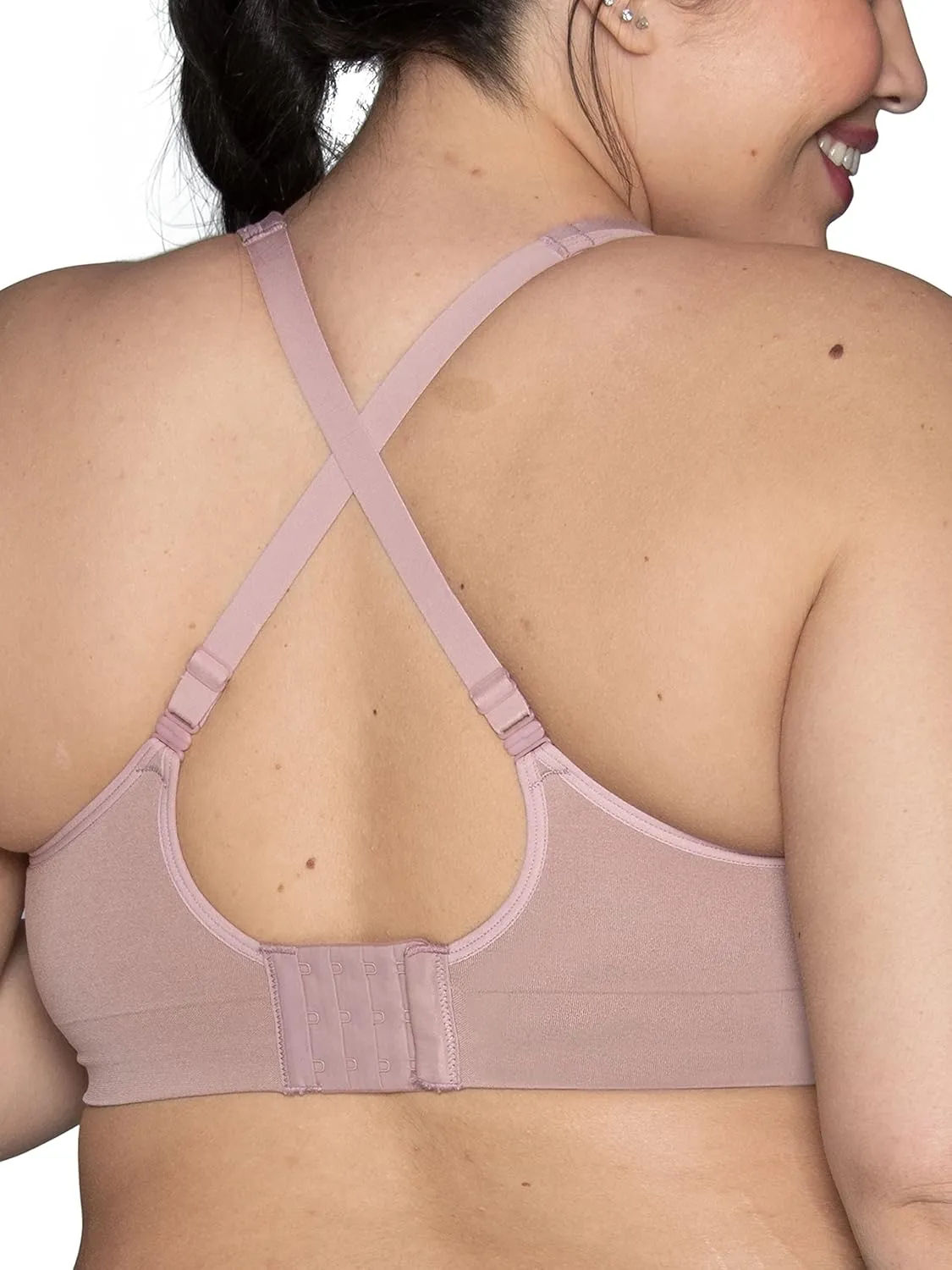 Vanity Fair Women's Beyond Comfort Wireless Bra, Convertible Straps & Flexible Fit, Simple Sizing Available S-3XL