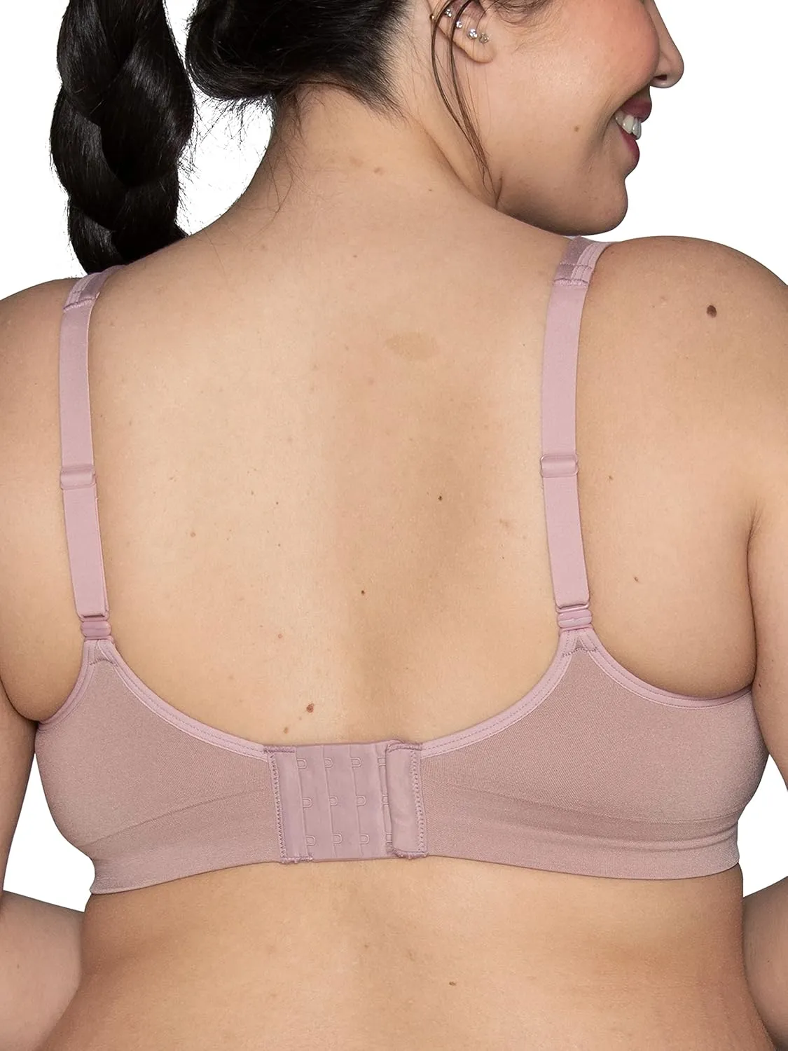Vanity Fair Women's Beyond Comfort Wireless Bra, Convertible Straps & Flexible Fit, Simple Sizing Available S-3XL