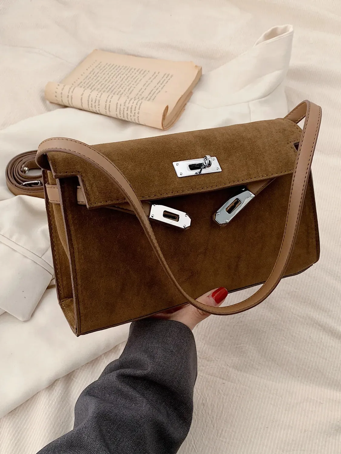 Velvet Crush Convertible Bag  | 3 Colors | Poundton