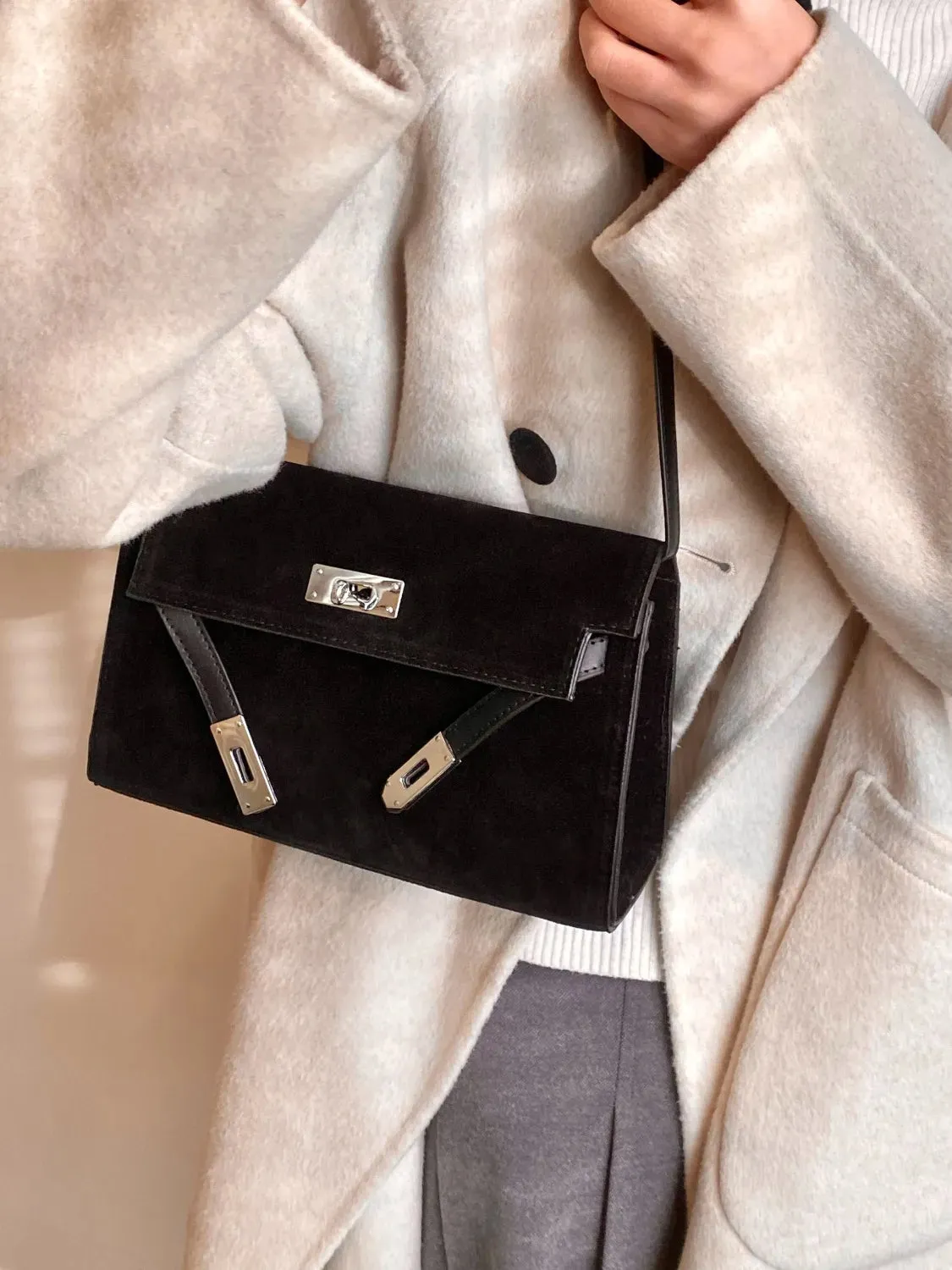 Velvet Crush Convertible Bag  | 3 Colors | Poundton