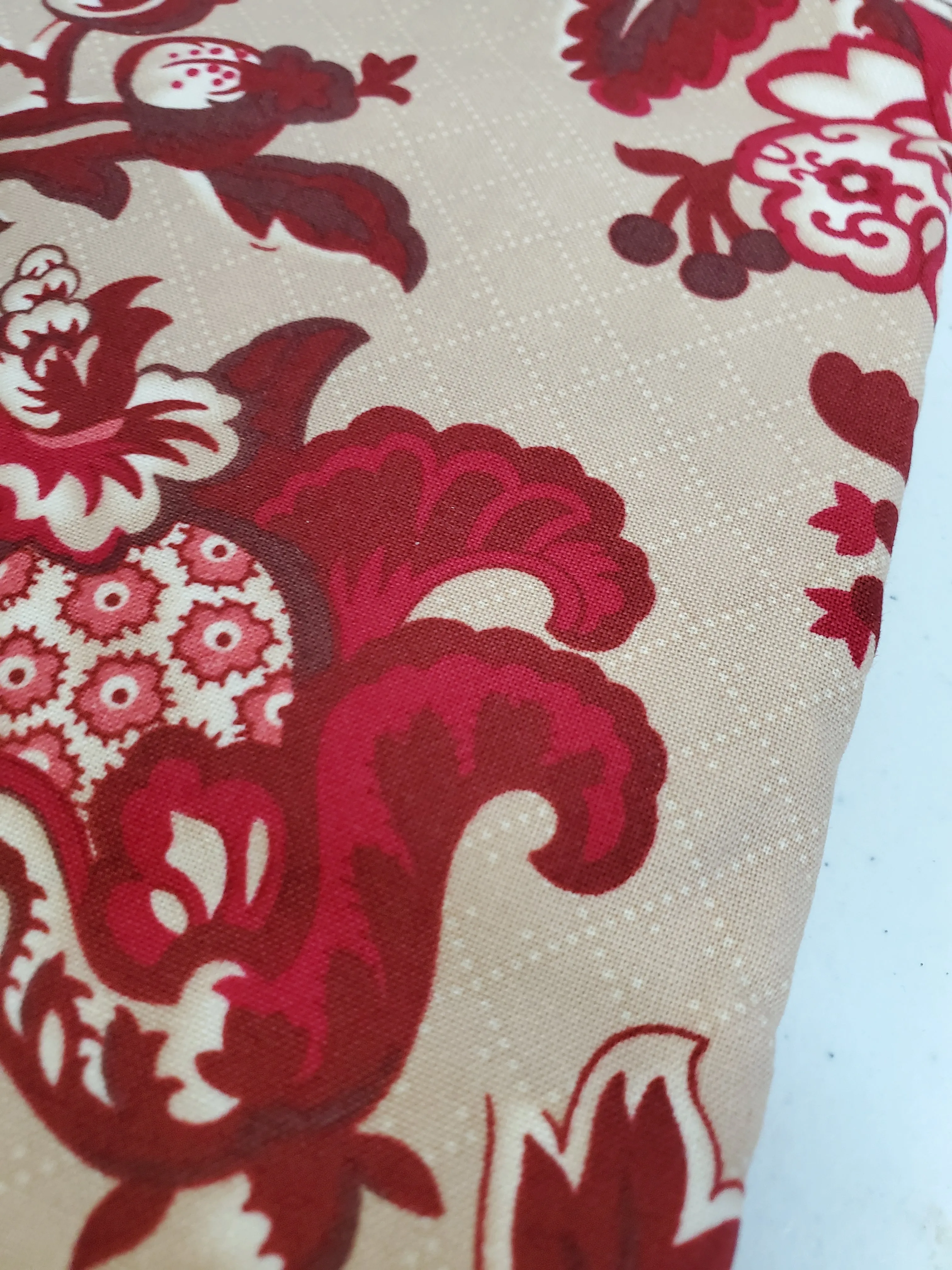 Velvet Fleur Beige