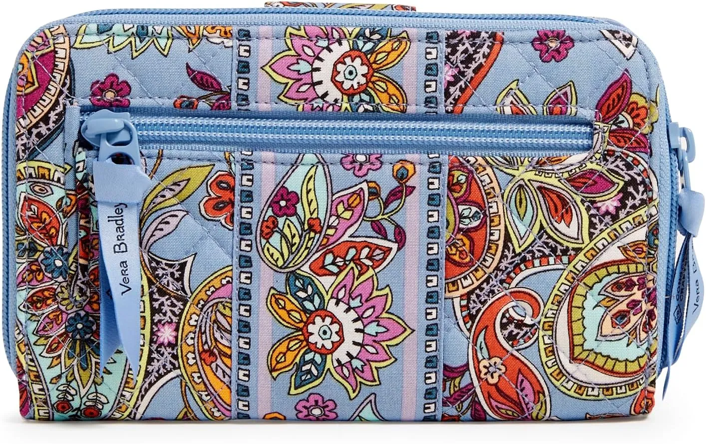 Vera Bradley Iconic RFID Turnlock Wallet, Signature Cotton