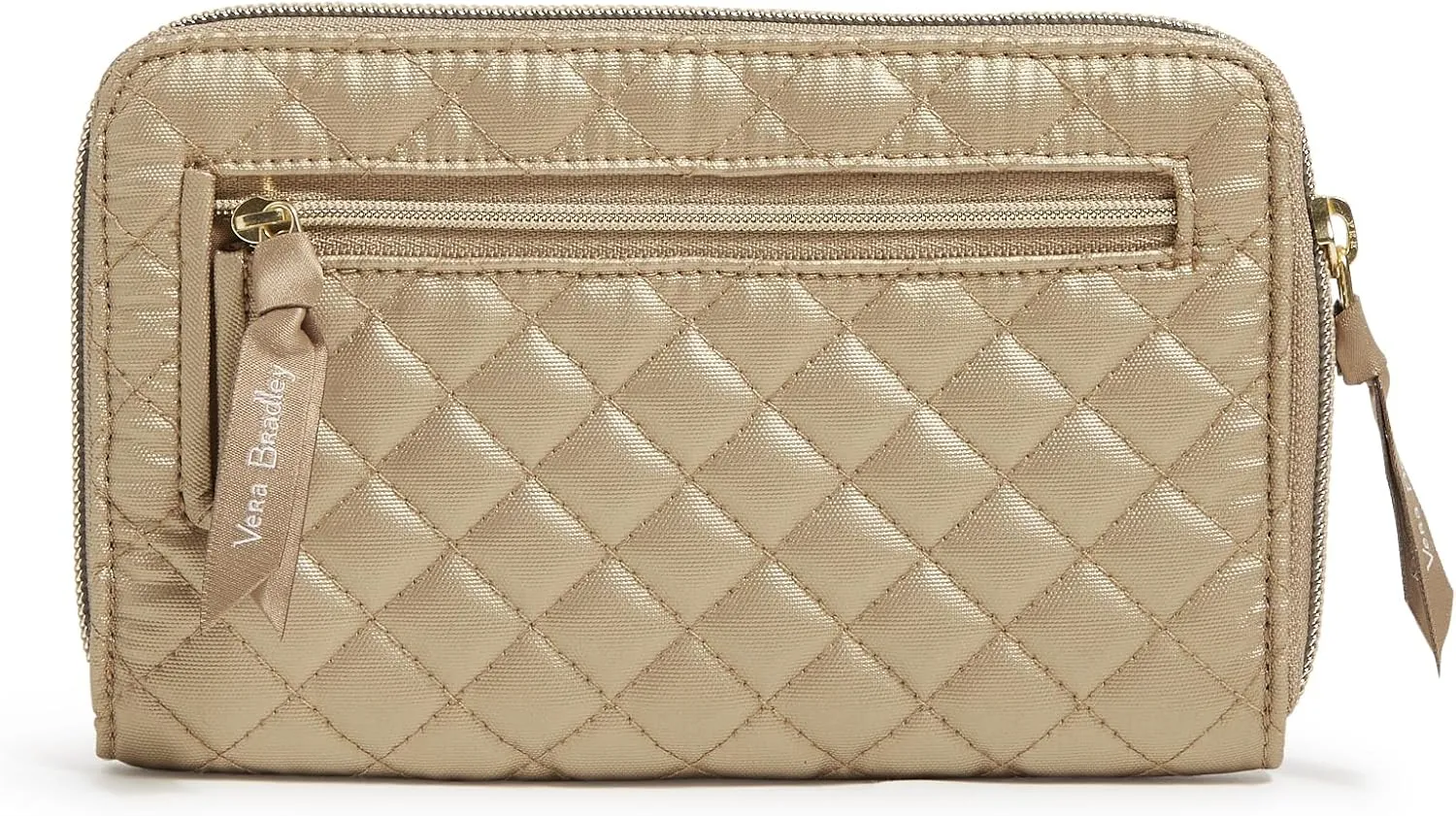 Vera Bradley Iconic RFID Turnlock Wallet, Signature Cotton
