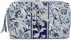 Vera Bradley Iconic RFID Turnlock Wallet, Signature Cotton