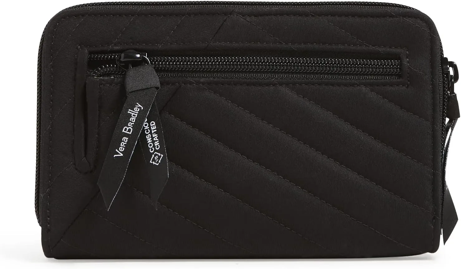 Vera Bradley Iconic RFID Turnlock Wallet, Signature Cotton