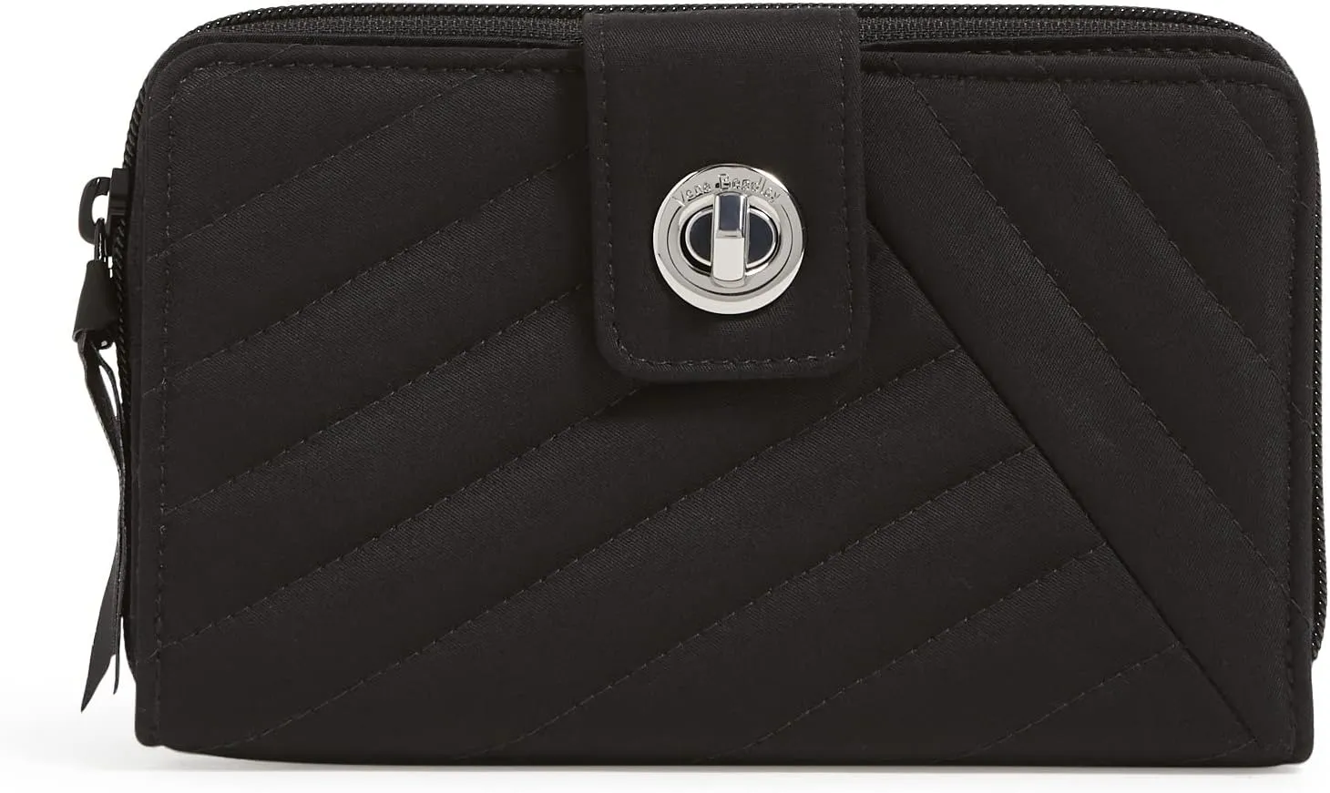 Vera Bradley Iconic RFID Turnlock Wallet, Signature Cotton
