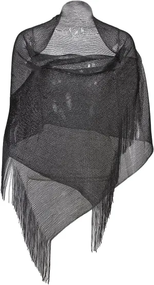 Vijiv Women's 1920s Gatbsy Vintage Shawl Wrap For Bridal Prom Wedding Party Evening Dresses