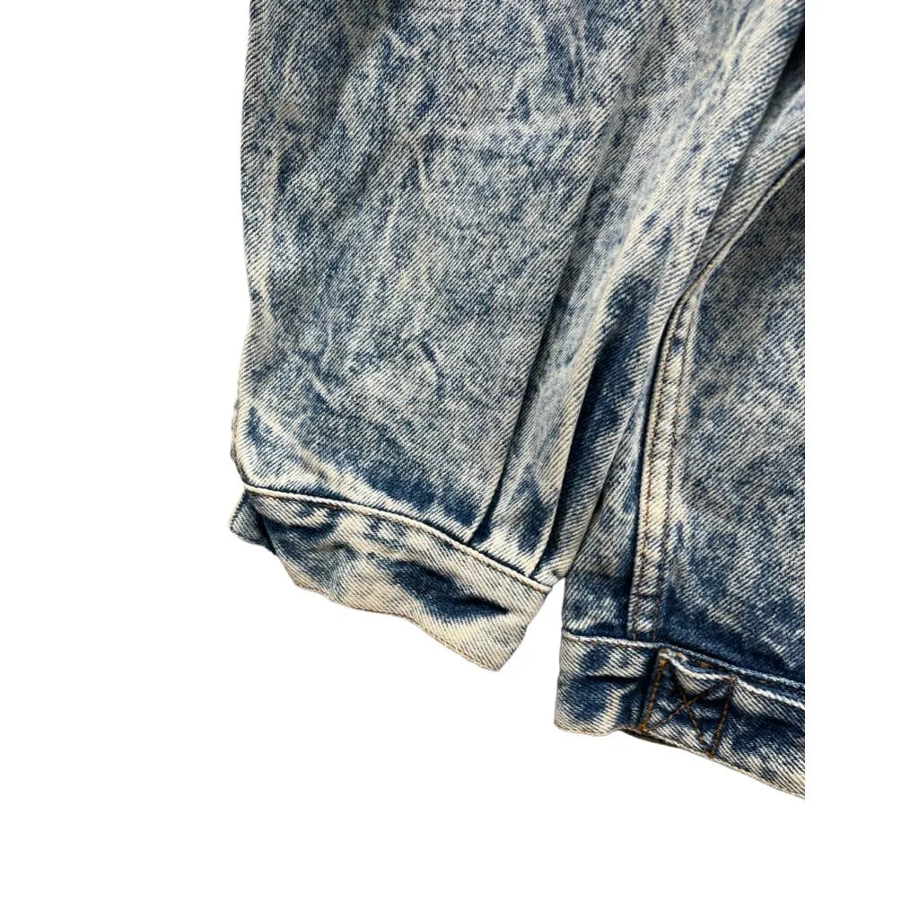 Vintage 1990's GAP Acid Wash Denim Trucker Jacket