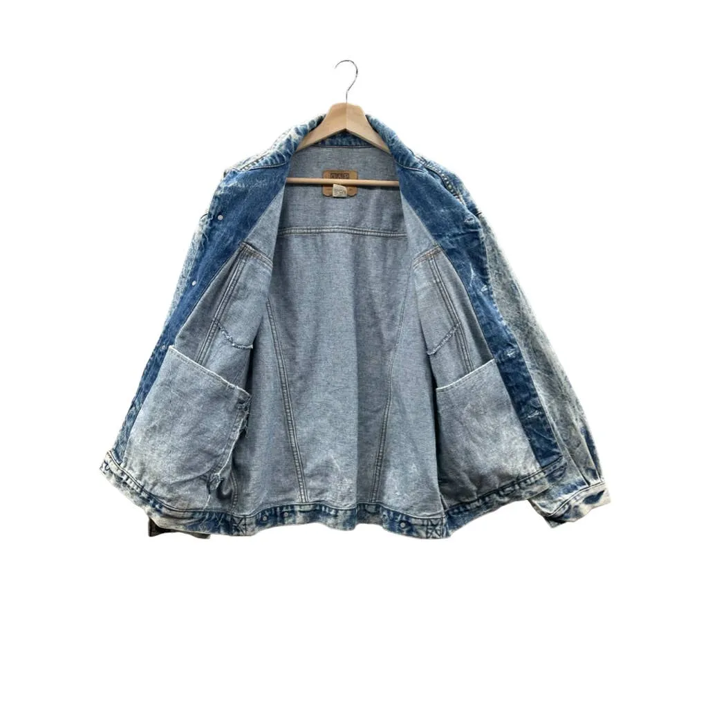 Vintage 1990's GAP Acid Wash Denim Trucker Jacket