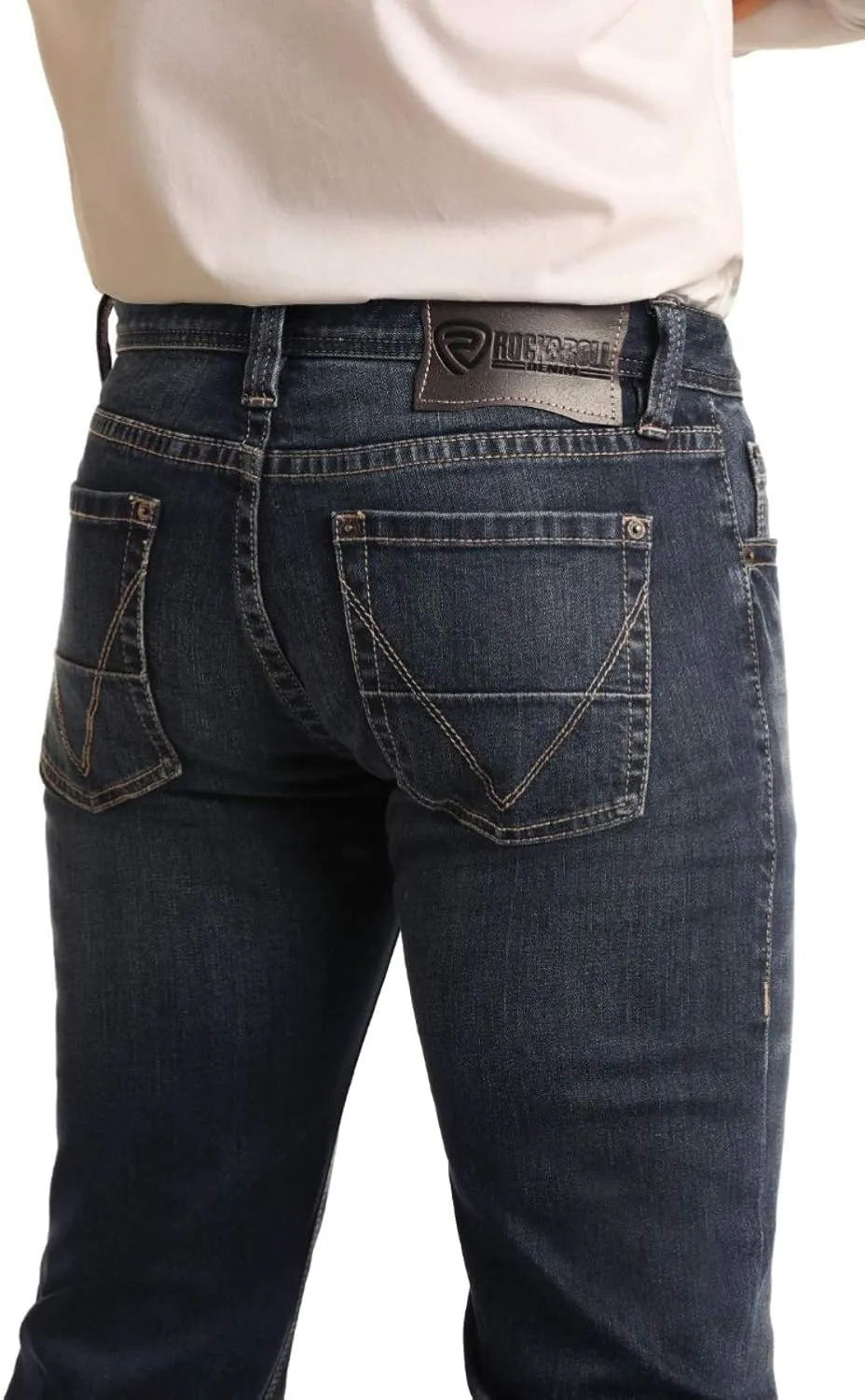 Vintage '46 Slim Fit Stretch Straight Bootcut Jeans #M1R6202