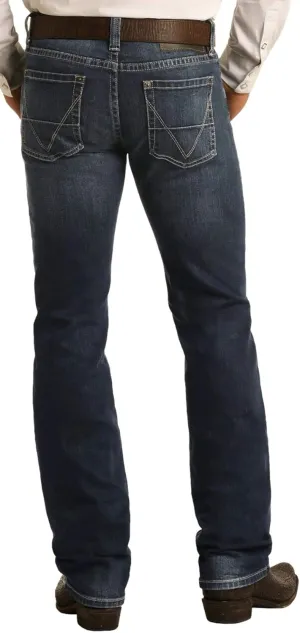 Vintage '46 Slim Fit Stretch Straight Bootcut Jeans #M1R6202