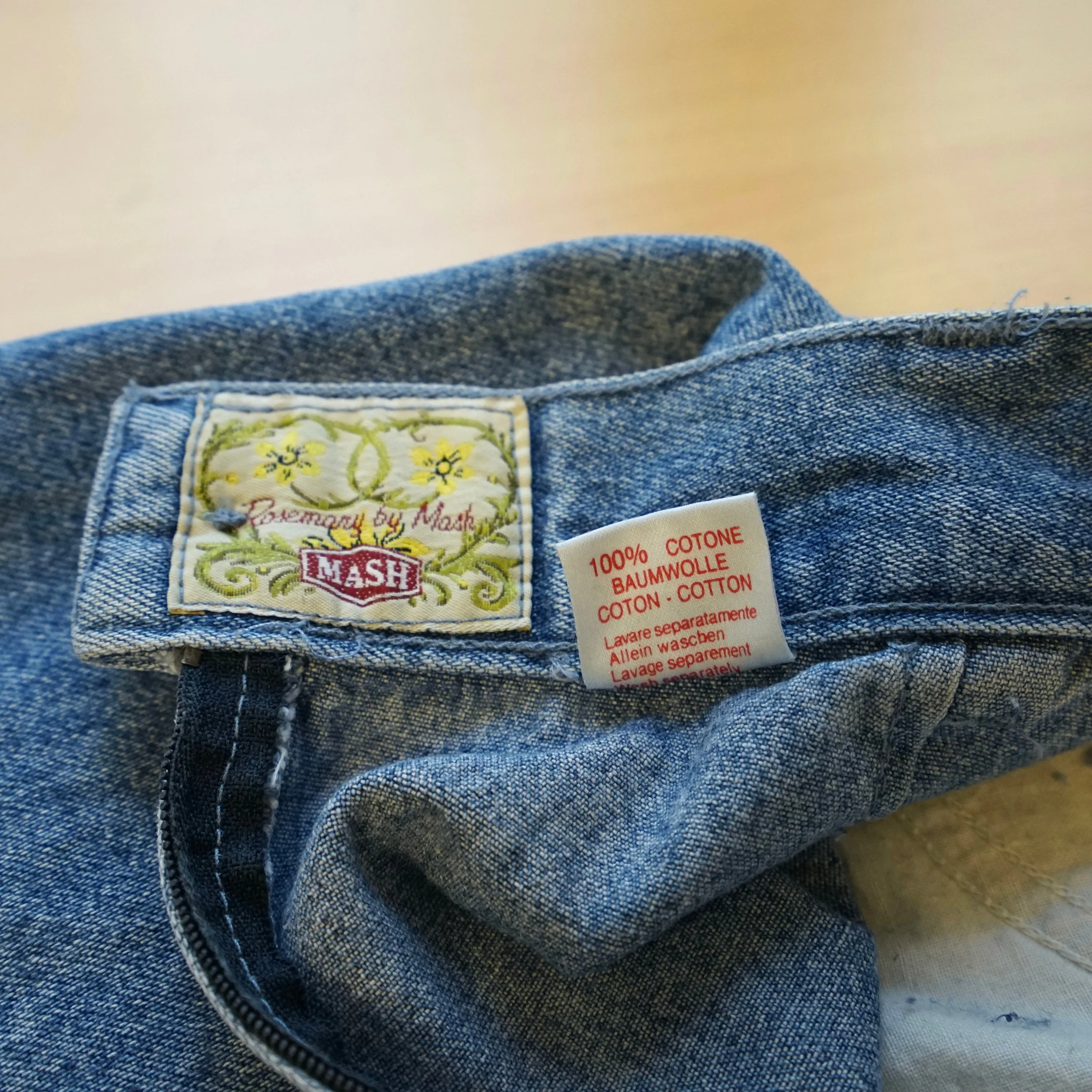 Vintage Denim Skirt Size XS-S