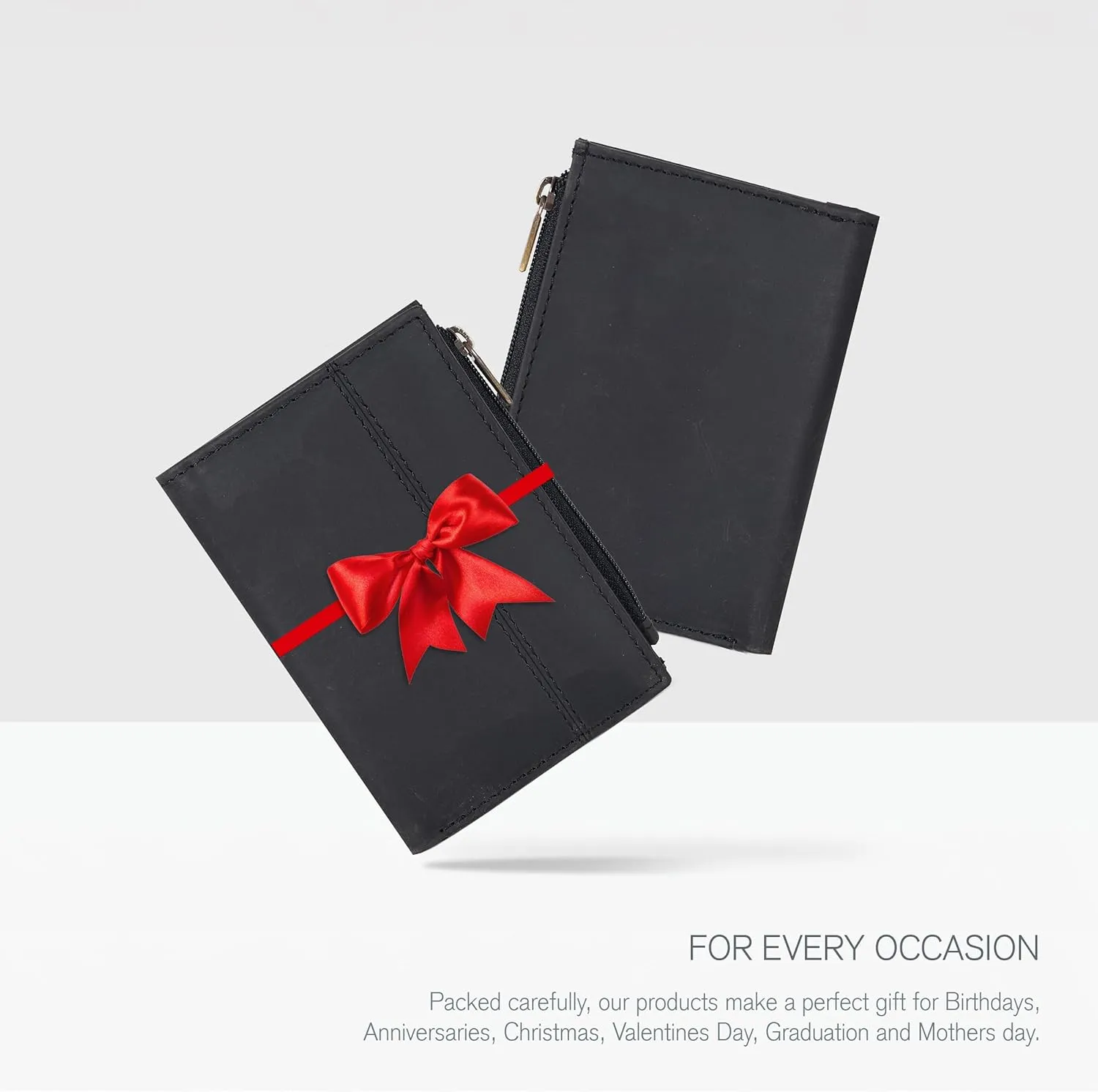 Wallet For Women Full Grain Leather - Small RFID Coin Purse Credit Card & ID Holder for Ladies,Bifold Wallets for Teenager