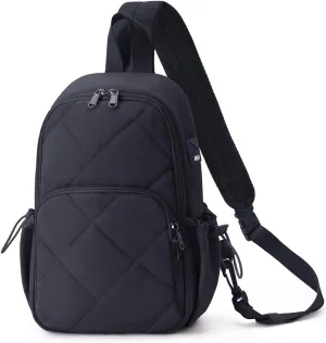 Wandering Nature Featherweight Sling Backpack Crossbody Bag for Women Fits for 11" iPad with Convertible Padded Strap, Multiple Pockets, Ideal for College, Work Commute, Travel, Everyday Errands