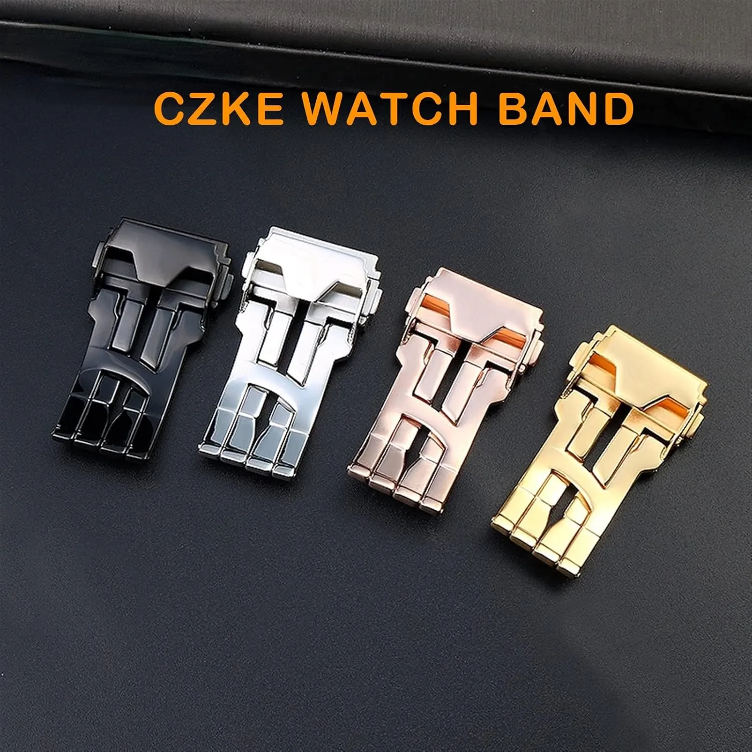 Watch Strap Steel Buckle For Hublot Fusion Classic Big Bang King Power Series Watch Folding Clasp 22m Leather/rubber Accessories