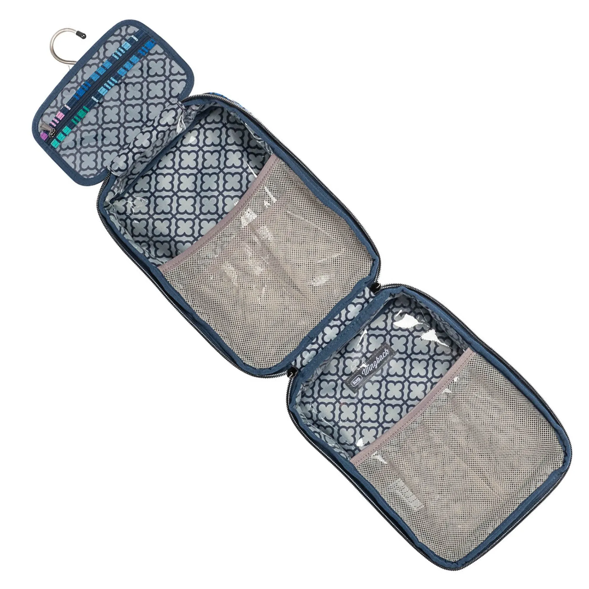 Wingback Hanging Toiletry Case