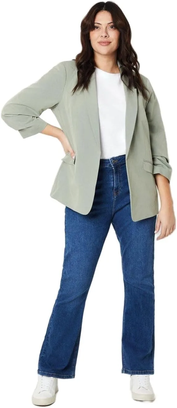 Women's and Women's Bootcut Stretch Jeans