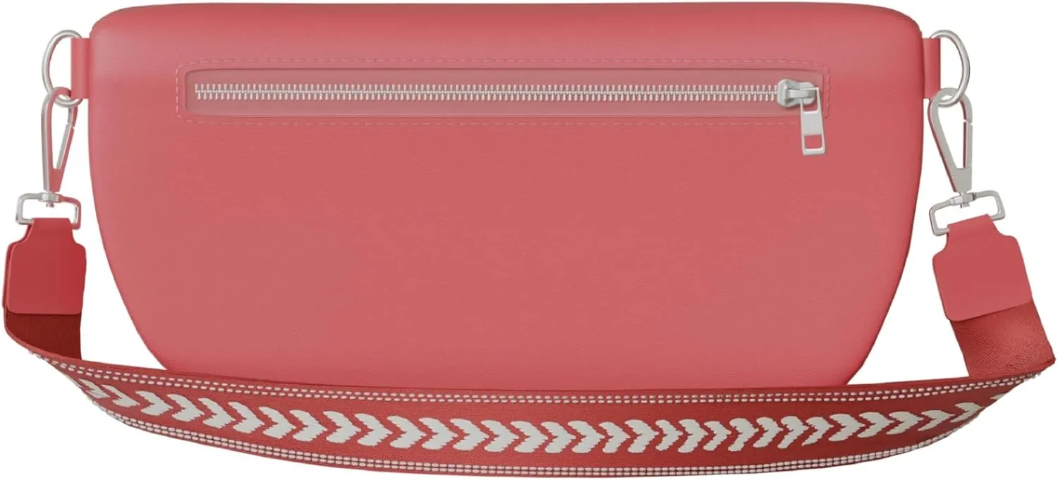 Women's Crossbody Bag Vegan Leather Modern Practical Stylish 30621