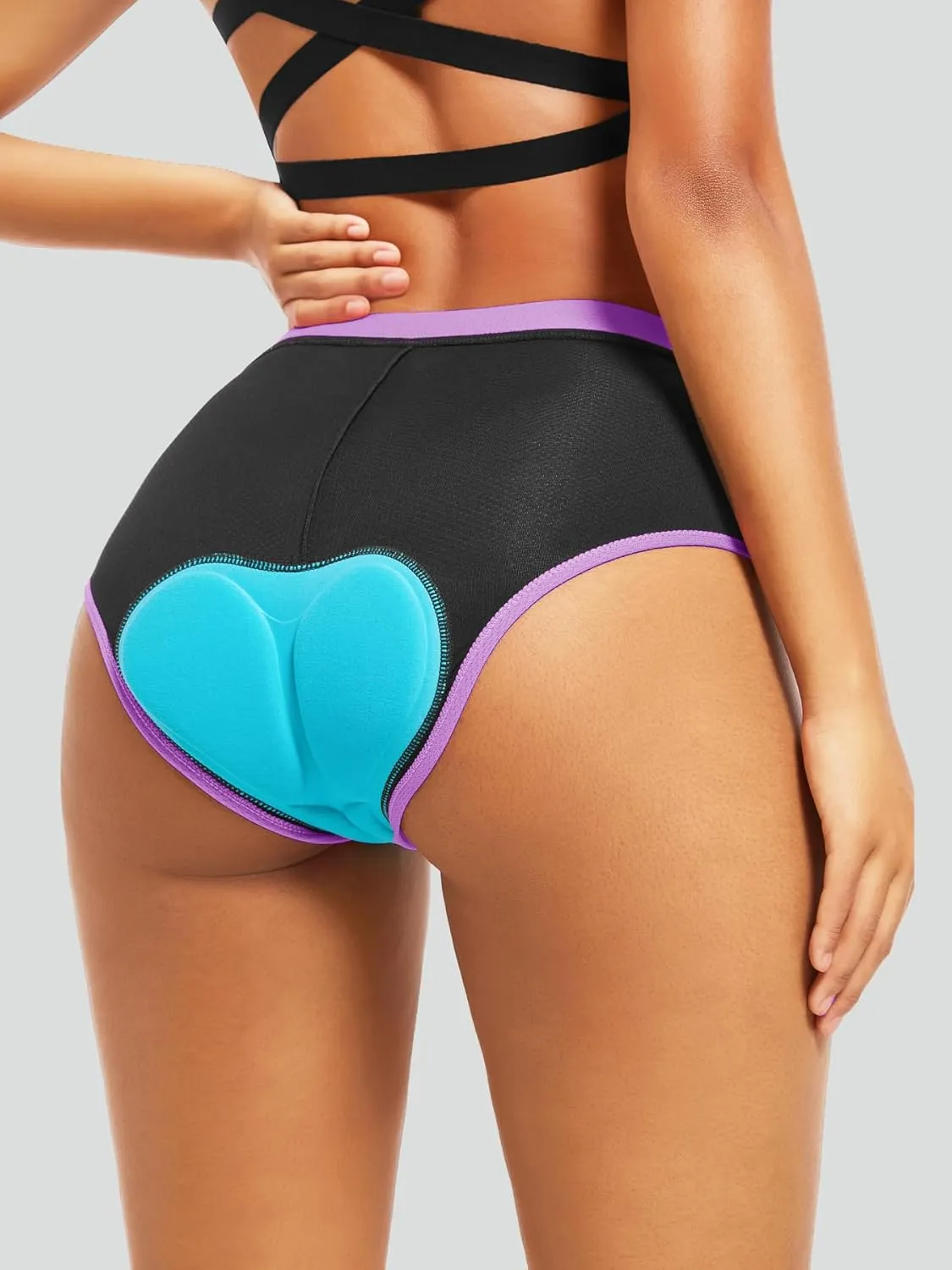 Women's Cycling Underwear 4D Padded Bike Shorts Lightweight Bicycle Biking Undershorts Breathable Ergonomic Design