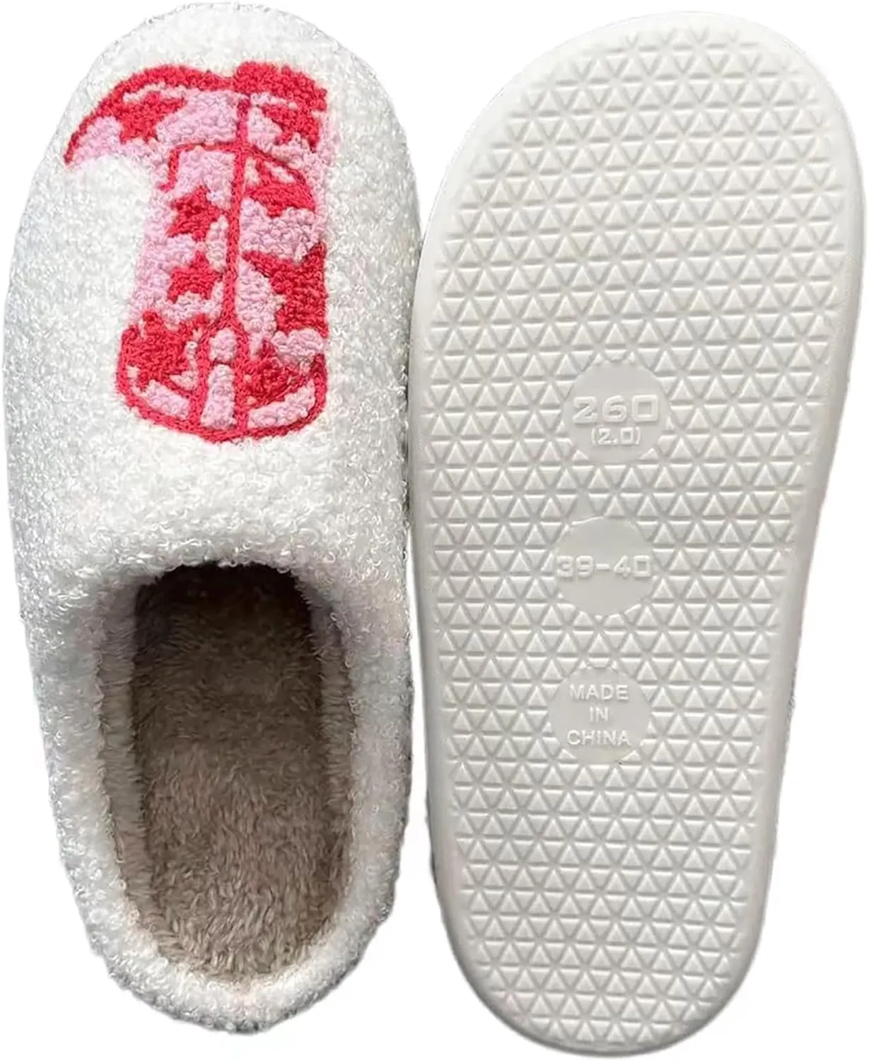 Women's Men's Strawberry Slippers Cute Fruit Home Slippers Winter Fuzzy Memory Foam Fluffy Warm House Shoes
