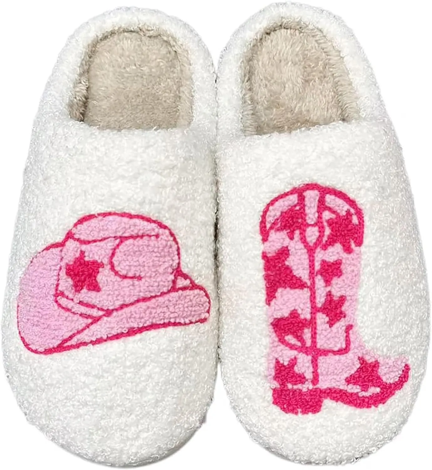Women's Men's Strawberry Slippers Cute Fruit Home Slippers Winter Fuzzy Memory Foam Fluffy Warm House Shoes