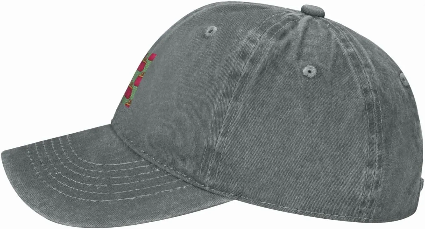 Women's Purse Seamless Pattern Baseball Cap for Men Women 100% Cotton Adjustable Low Profile Golf Dad Hat