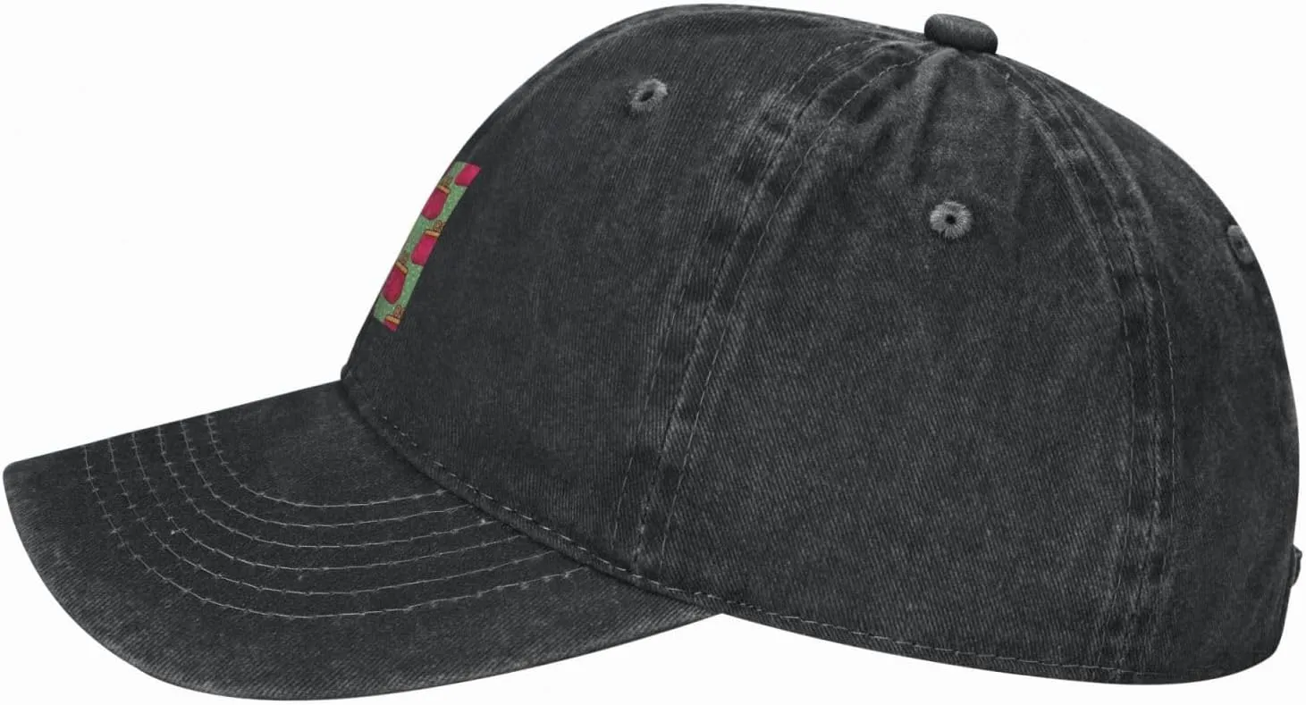 Women's Purse Seamless Pattern Baseball Cap for Men Women 100% Cotton Adjustable Low Profile Golf Dad Hat