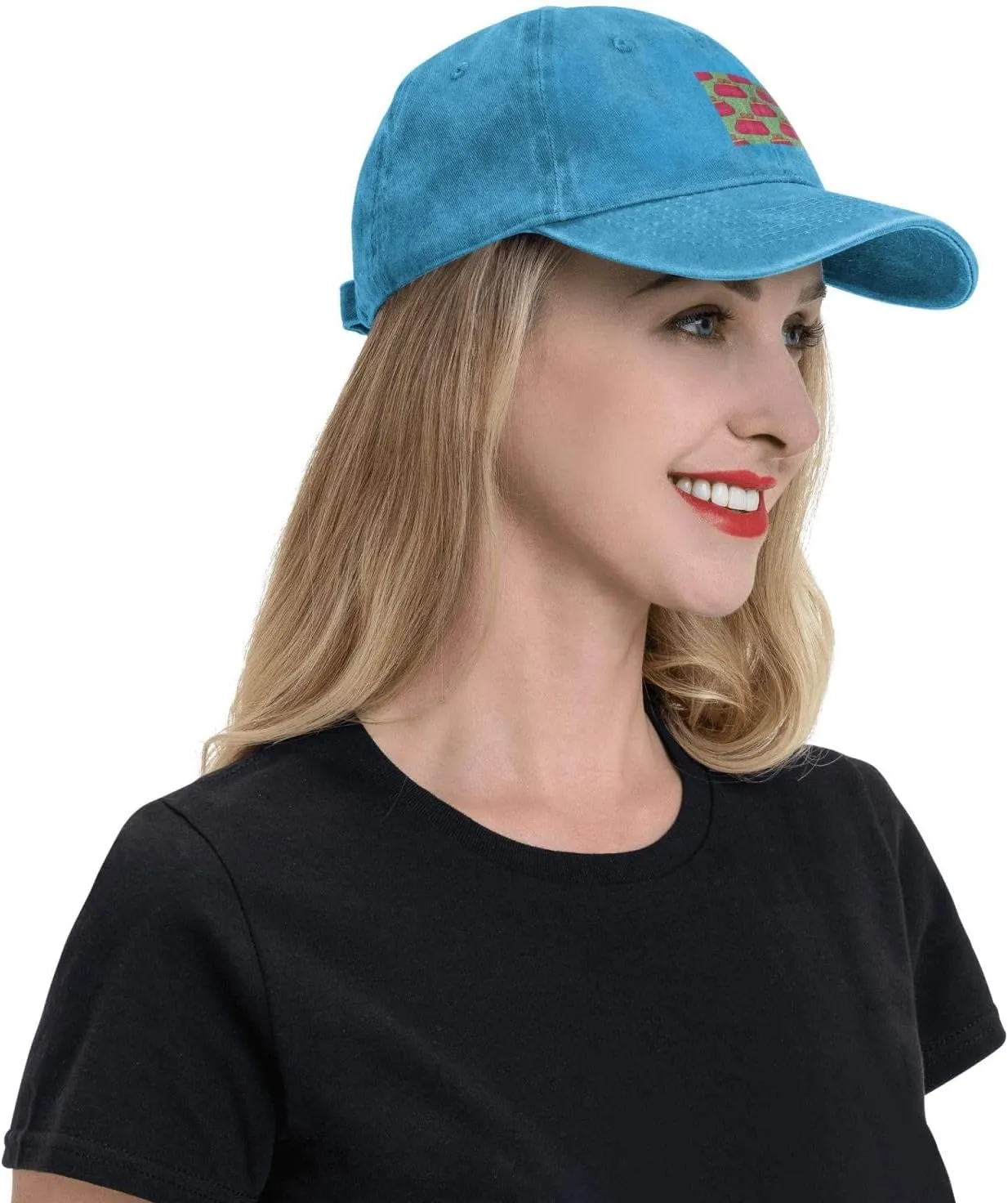 Women's Purse Seamless Pattern Baseball Cap for Men Women 100% Cotton Adjustable Low Profile Golf Dad Hat