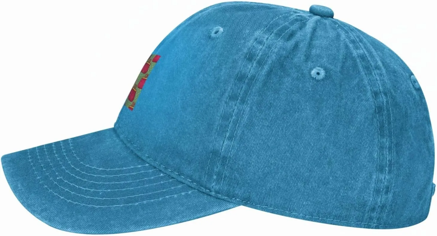Women's Purse Seamless Pattern Baseball Cap for Men Women 100% Cotton Adjustable Low Profile Golf Dad Hat