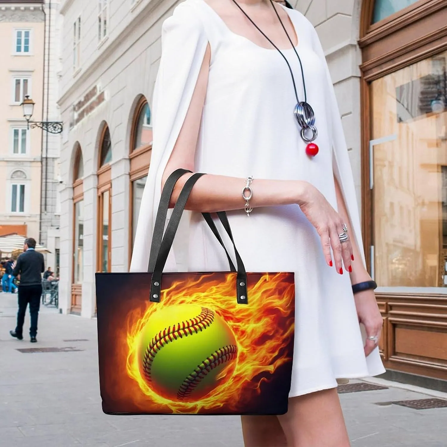 Women's Stylish Crossbody Bag PU Leather Shoulder Purse With Adjustable Strap