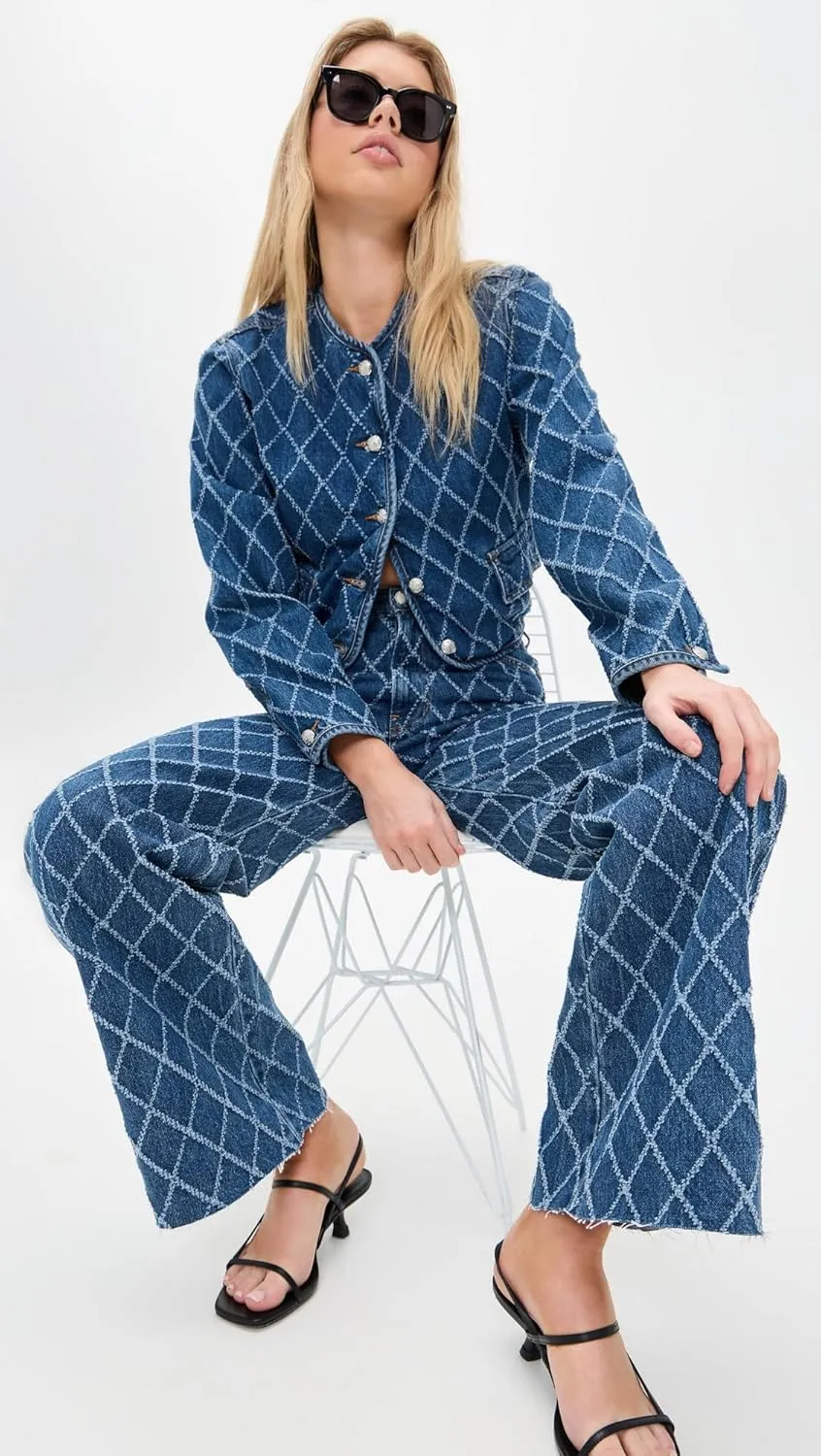 Women's Taylor High Rise Wide Leg Pants