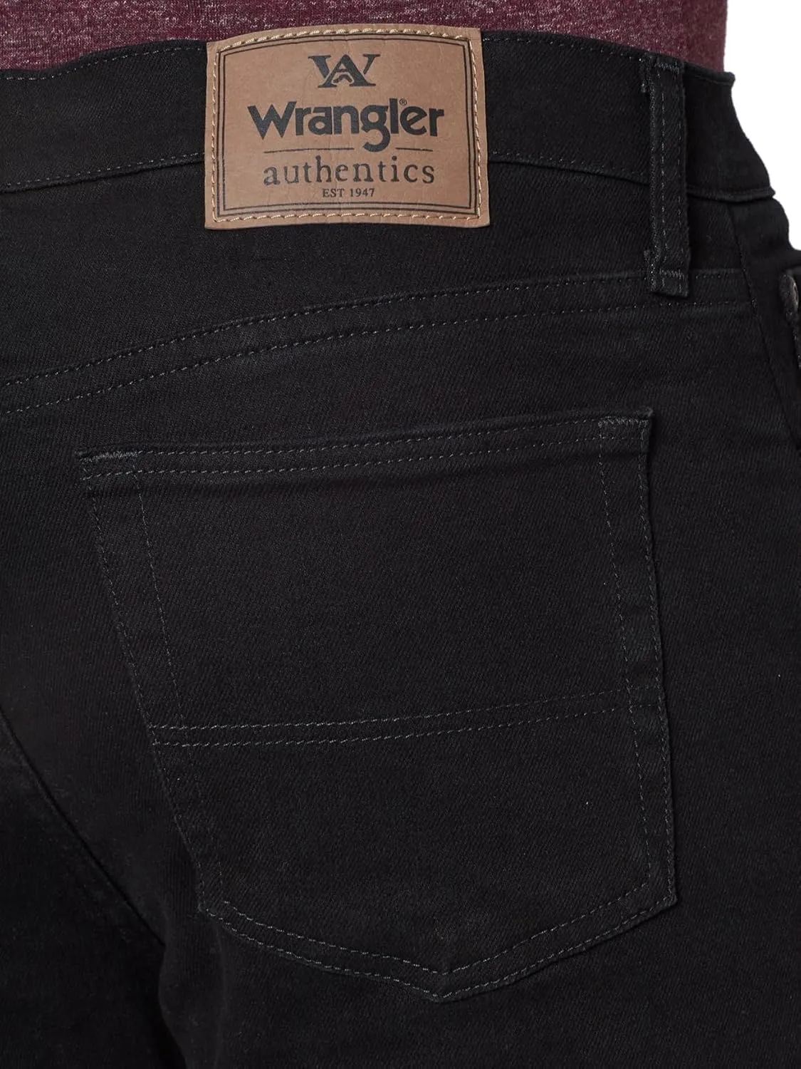 Wrangler Authentics Men's Classic 5-Pocket Regular Fit Flex Jean
