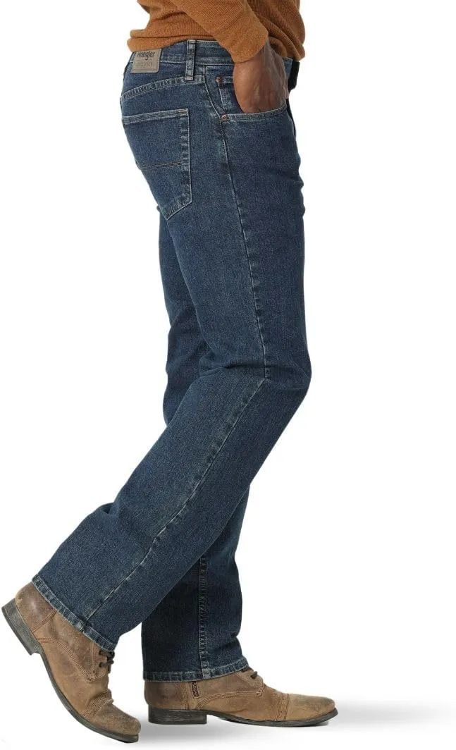 Wrangler Authentics Men's Regular Fit Comfort Flex Waist Jean
