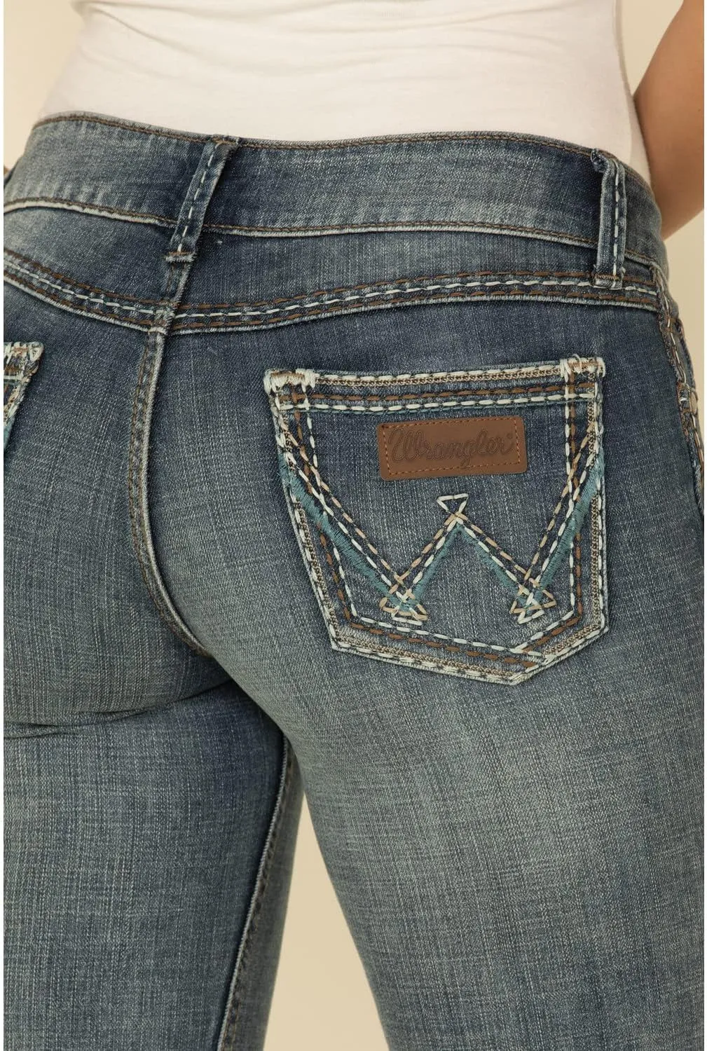Wrangler Women's Retro Sadie Low Rise Bootcut Jeans