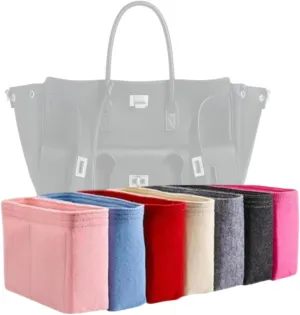 Xoppia Bag Organizer compatible with Balenciaga Bel Air Small Carry All Bag(Black, Style A: Exposure)