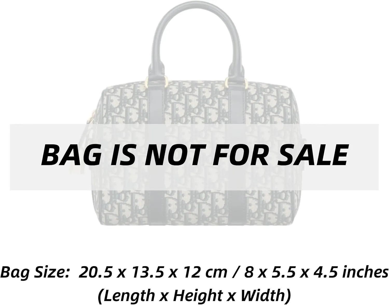 Xoppia Bag Organizer compatible with Dior Groove 20 Bag. Felt Insert Liner for Women Handbag. (Black, Style A: Exposure)