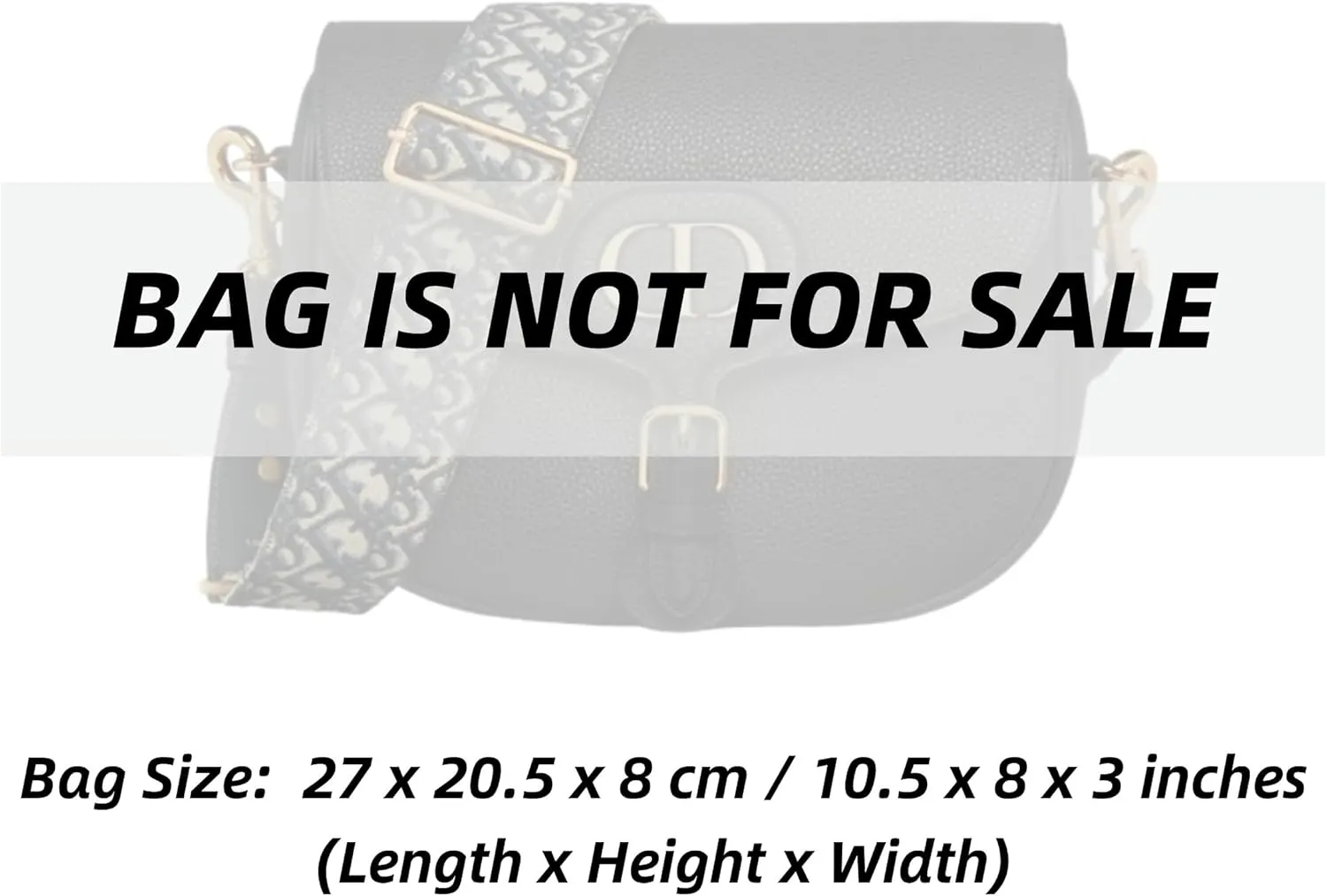 Xoppia Bag Organizer compatible with Dior Large Bobby Bag. Felt Insert Liner for Women Handbag. (Black, Style A: Exposure)