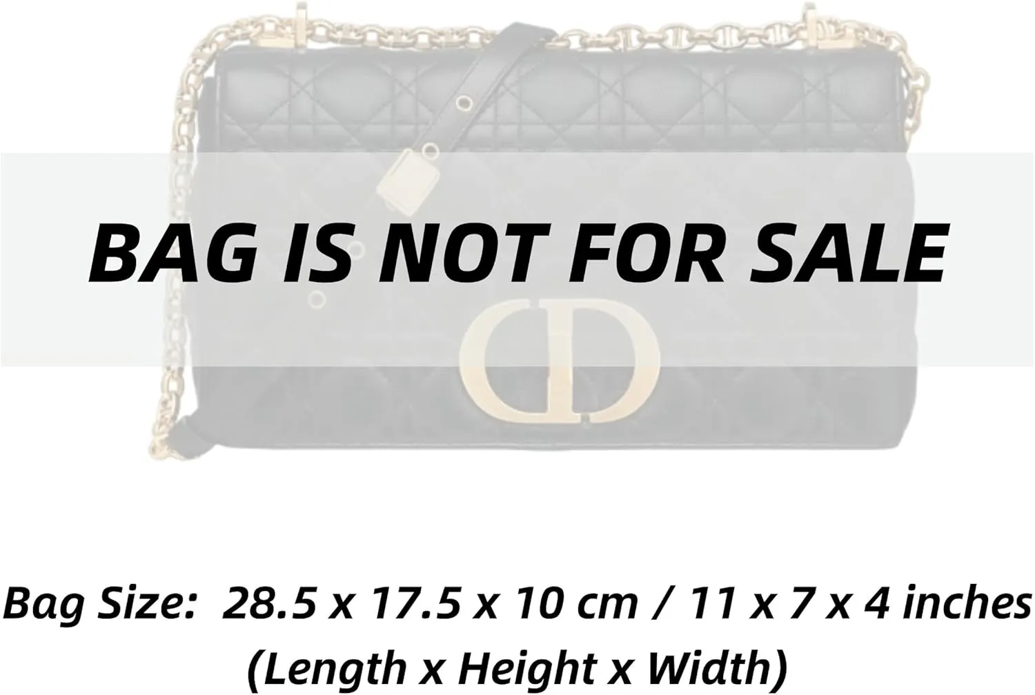 Xoppia Bag Organizer compatible with Dior Large Caro Bag. Felt Insert Liner for Women Handbag. (Beige, Style A: Exposure)