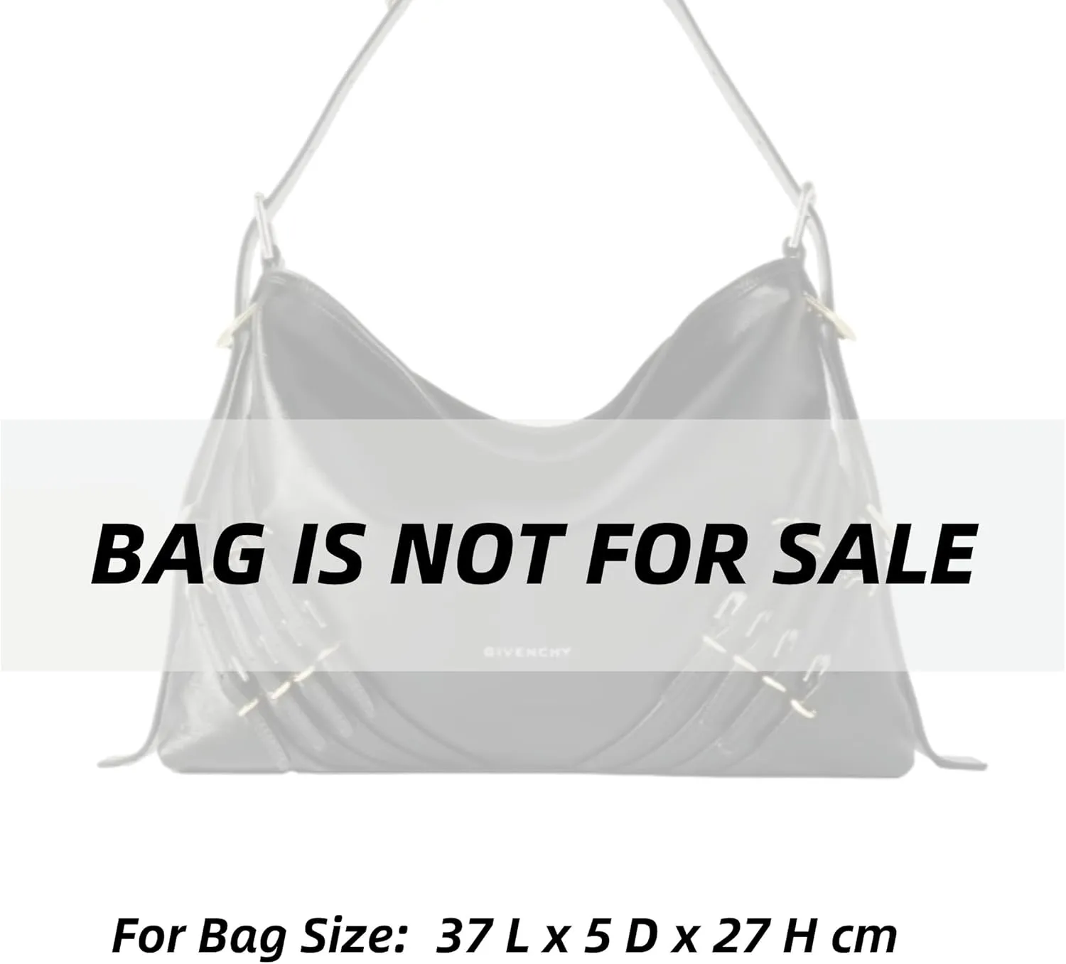 Xoppia Bag Organizer compatible with Givenchy Voyou medium bag. Felt Bag Insert for Handbag. Bag Liner for Women Tote Bags. (Brown, Style A: Exposure)