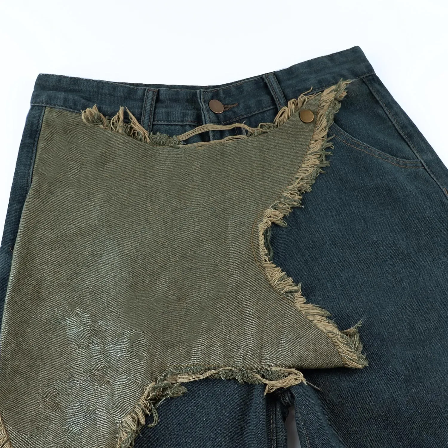 Y2k Pants Star Jeans for Teen Girls Cargo Pants Women Emo Pants