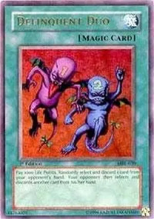 Yu-Gi-Oh! - Delinquent Duo (MRL-039) - Magic Ruler - 1st Edition - Ultra Rare