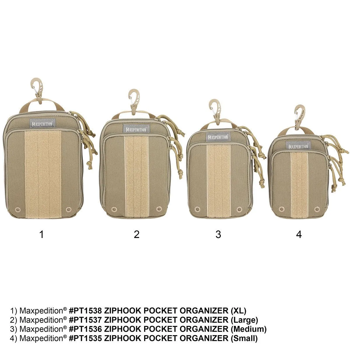 Ziphook Pocket Organizer (Large) (Closeout. Final Sale.)